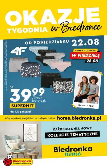 Gazetka Biedronka - 22.08.2022 - 7.09.2022.