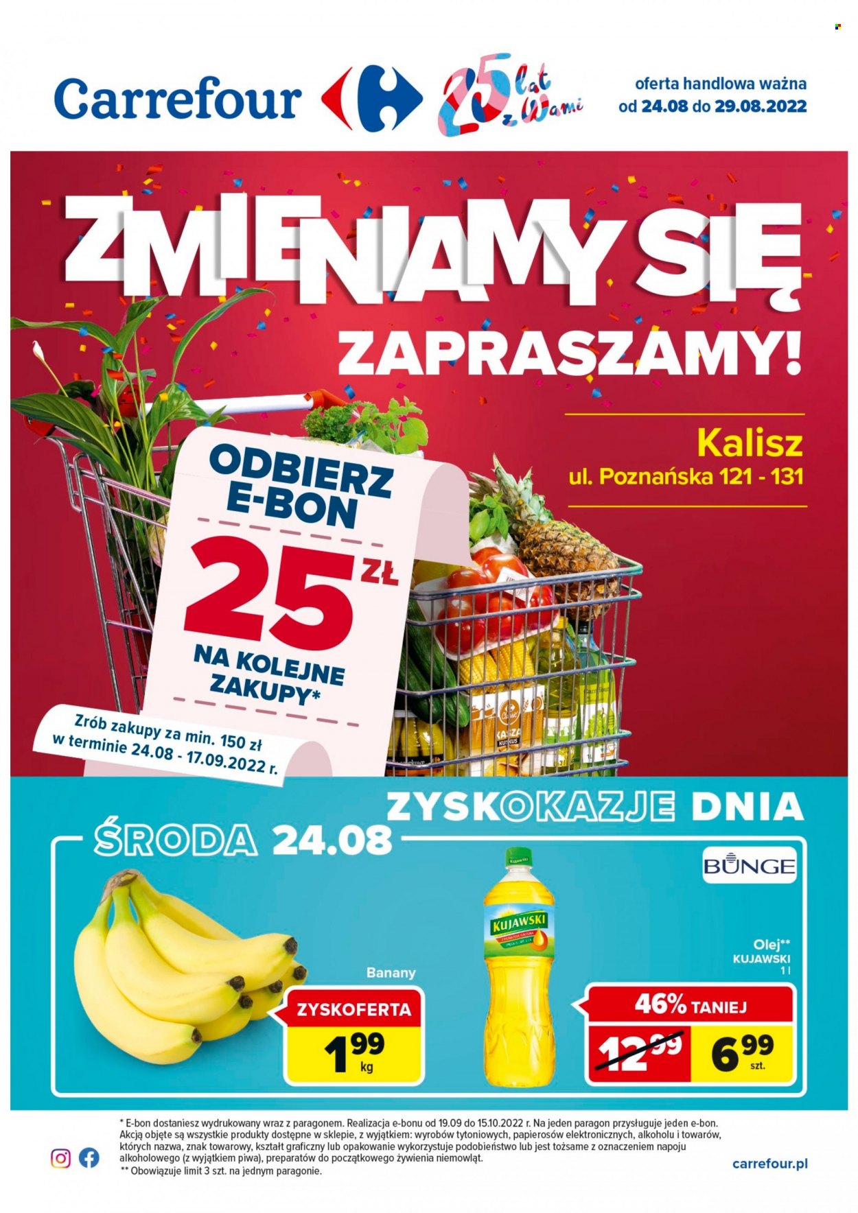 Gazetka Carrefour - 24.08.2022 - 29.08.2022. Strona 1