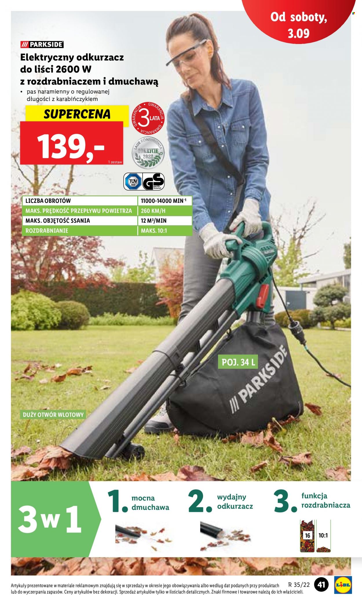 Gazetka Lidl - 29.08.2022 - 3.09.2022. Strona 43