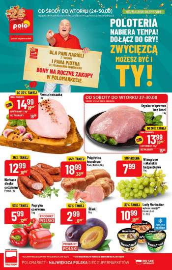 Gazetka Polomarket - 24.08.2022 - 30.08.2022.
