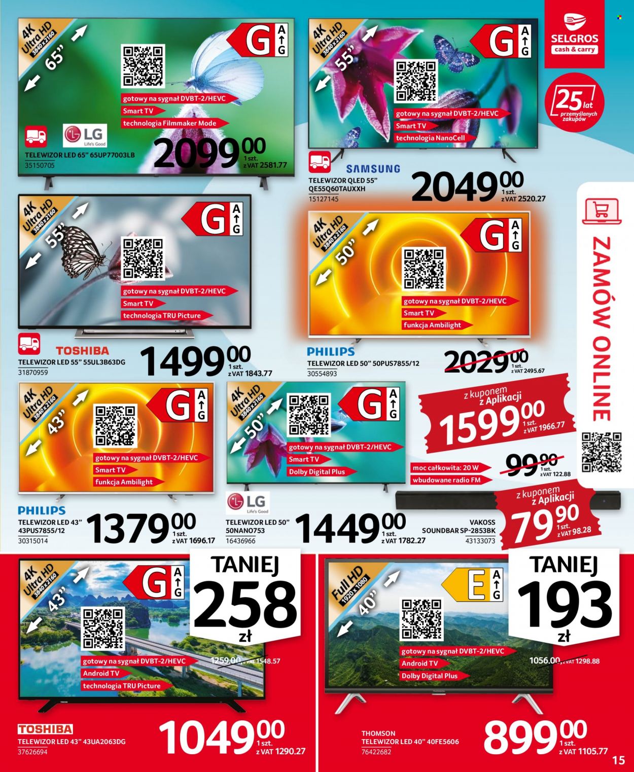 Gazetka Selgros - 25.08.2022 - 7.09.2022. Strona 15