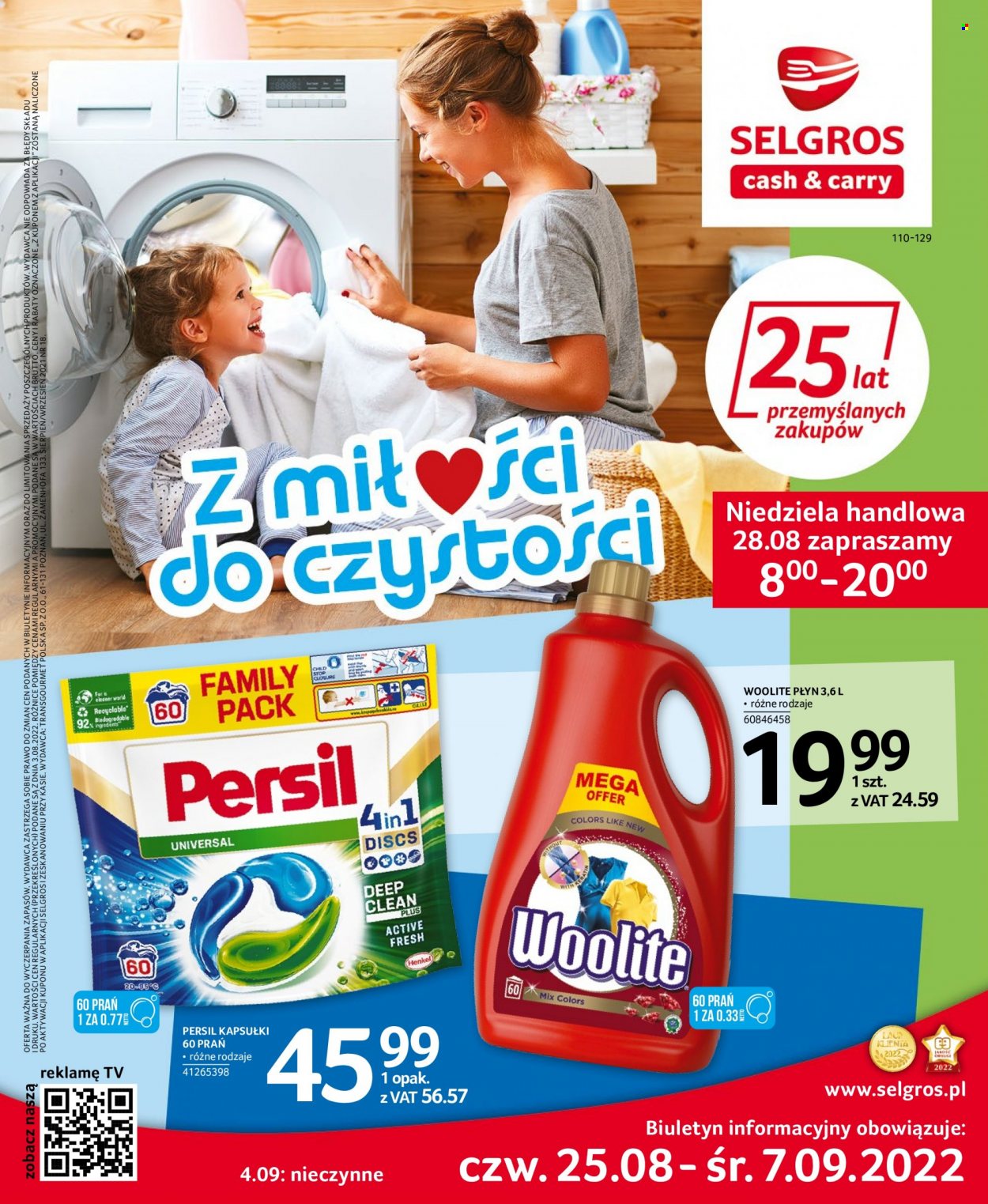 Gazetka Selgros - 25.08.2022 - 7.09.2022. Strona 1