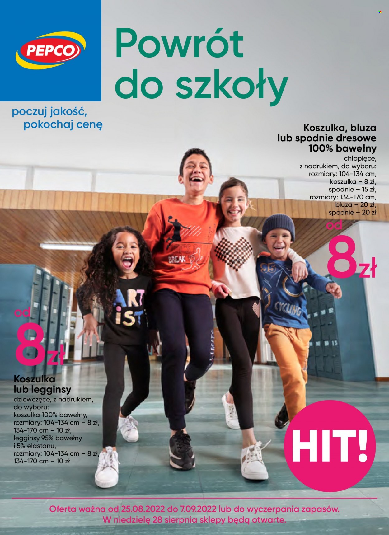 Gazetka Pepco - 25.08.2022 - 7.09.2022. Strona 1