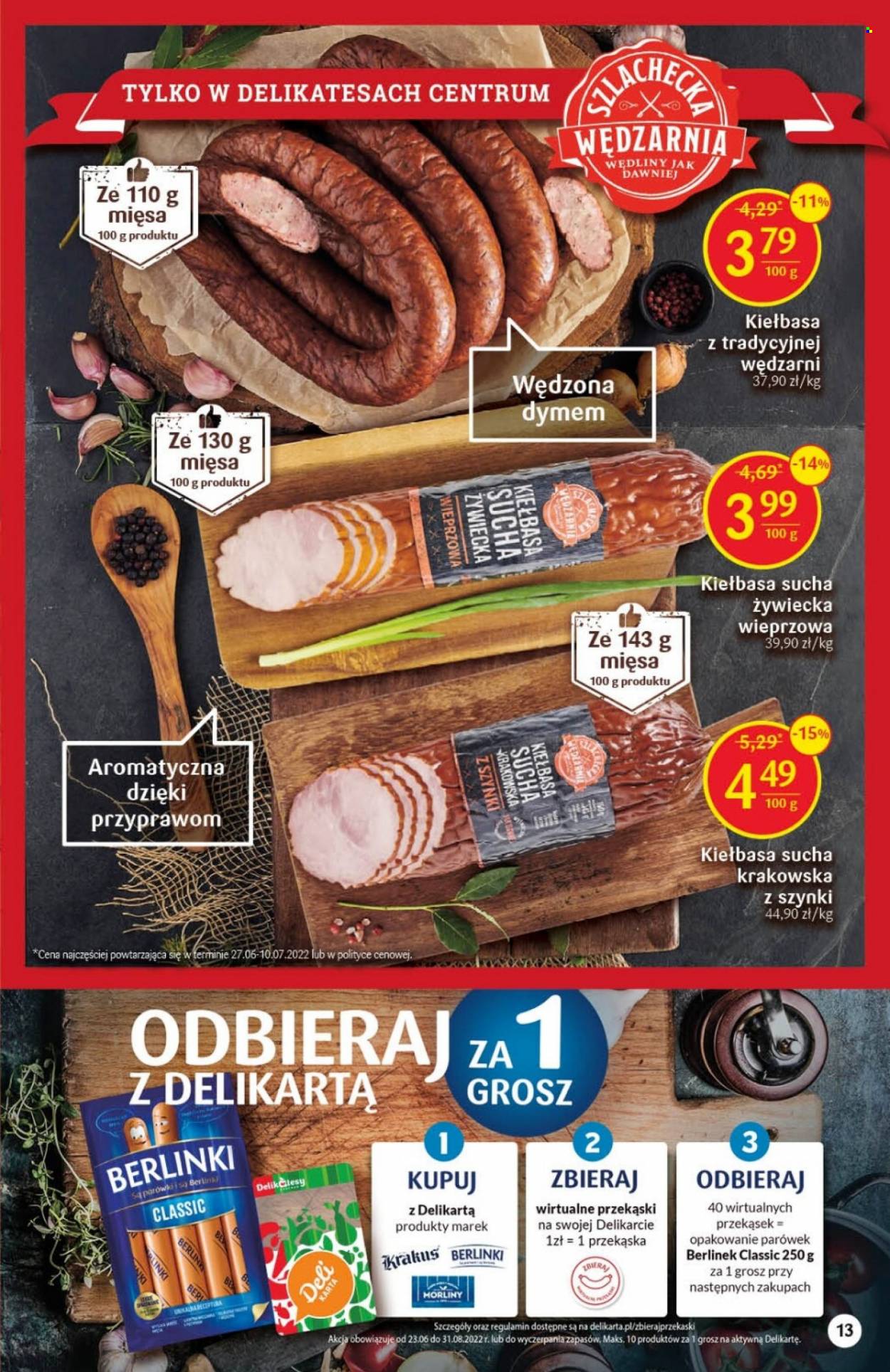 Gazetka Delikatesy Centrum - 25.08.2022 - 31.08.2022. Strona 13