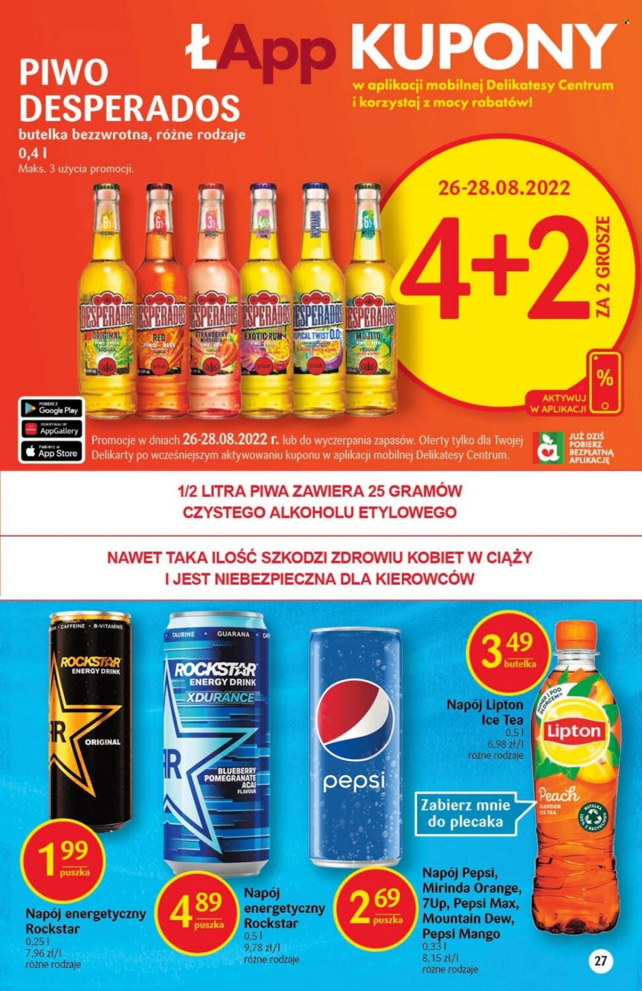 Gazetka Delikatesy Centrum - 25.08.2022 - 31.08.2022. Strona 27