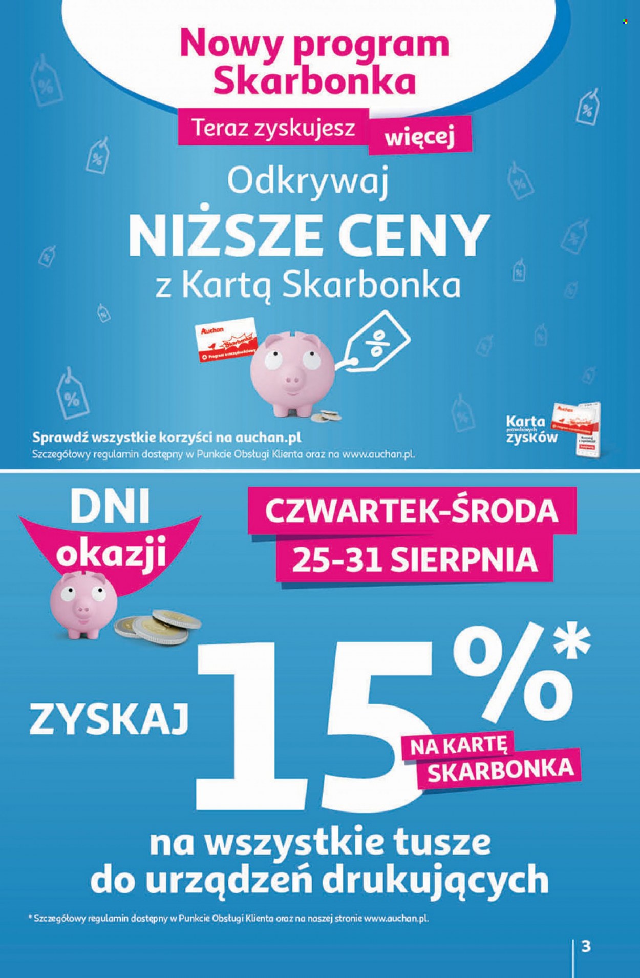 Gazetka Auchan - 25.08.2022 - 31.08.2022. Strona 3