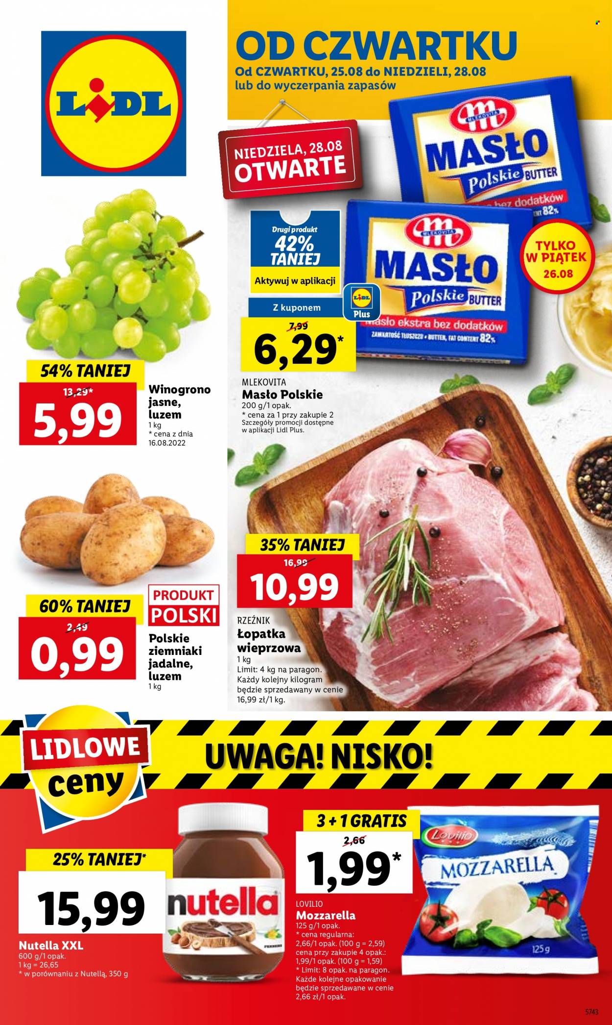 Gazetka Lidl - 25.08.2022 - 28.08.2022. Strona 1