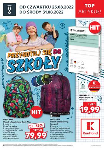 Gazetka Kaufland - 25.08.2022 - 31.08.2022.