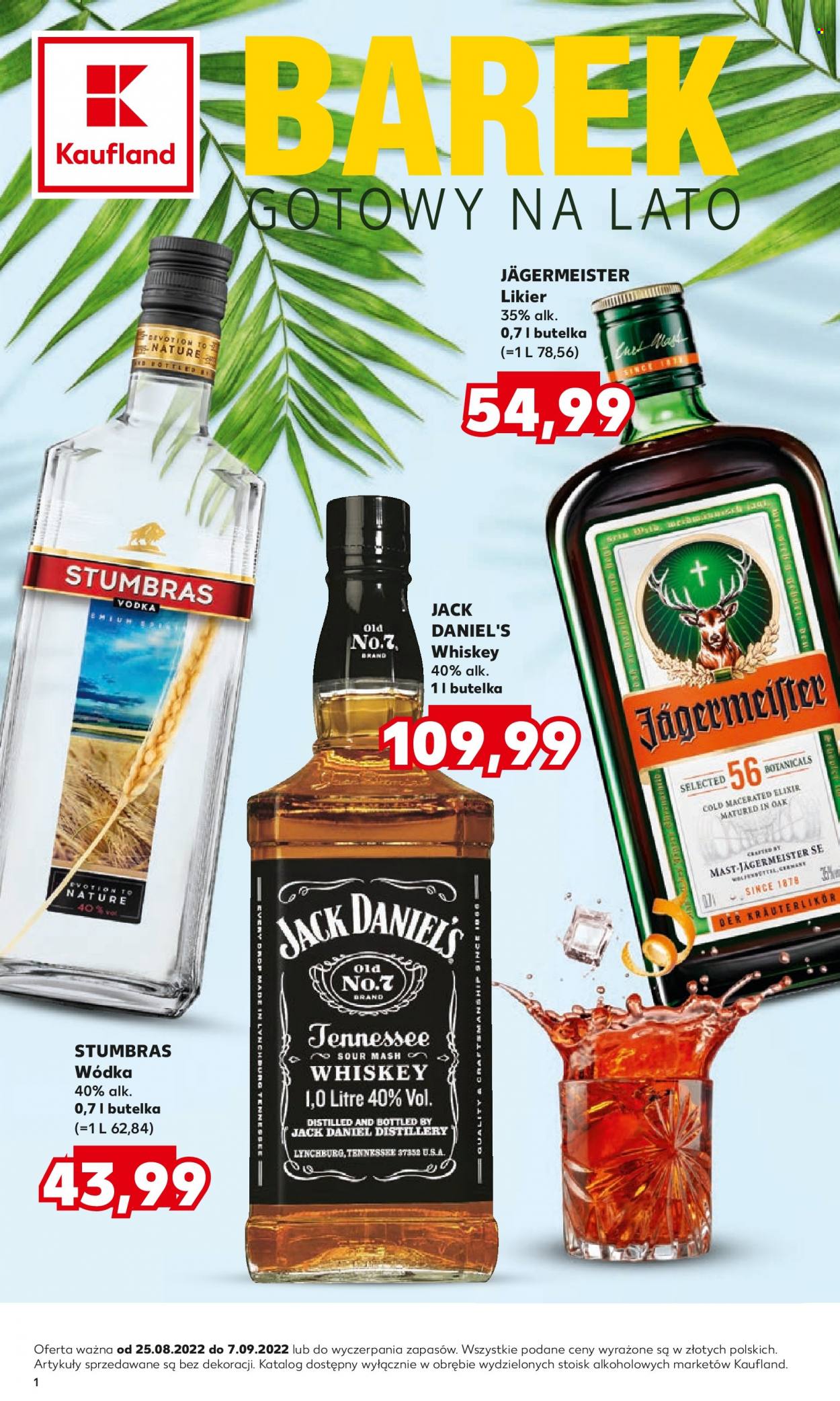 Gazetka Kaufland - 25.08.2022 - 7.09.2022. Strona 1
