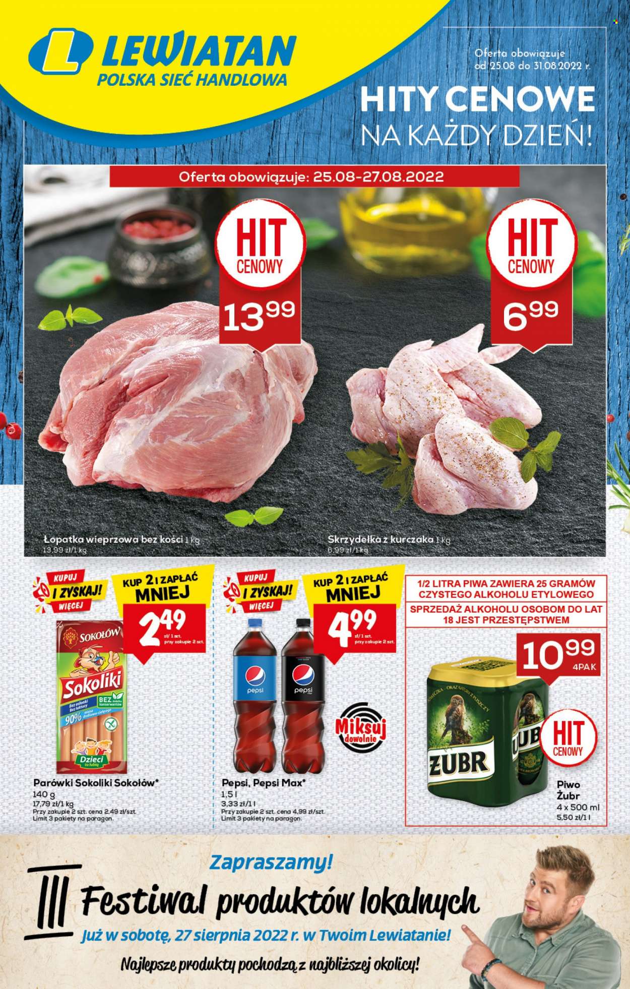 Gazetka Lewiatan - 25.08.2022 - 31.08.2022. Strona 1