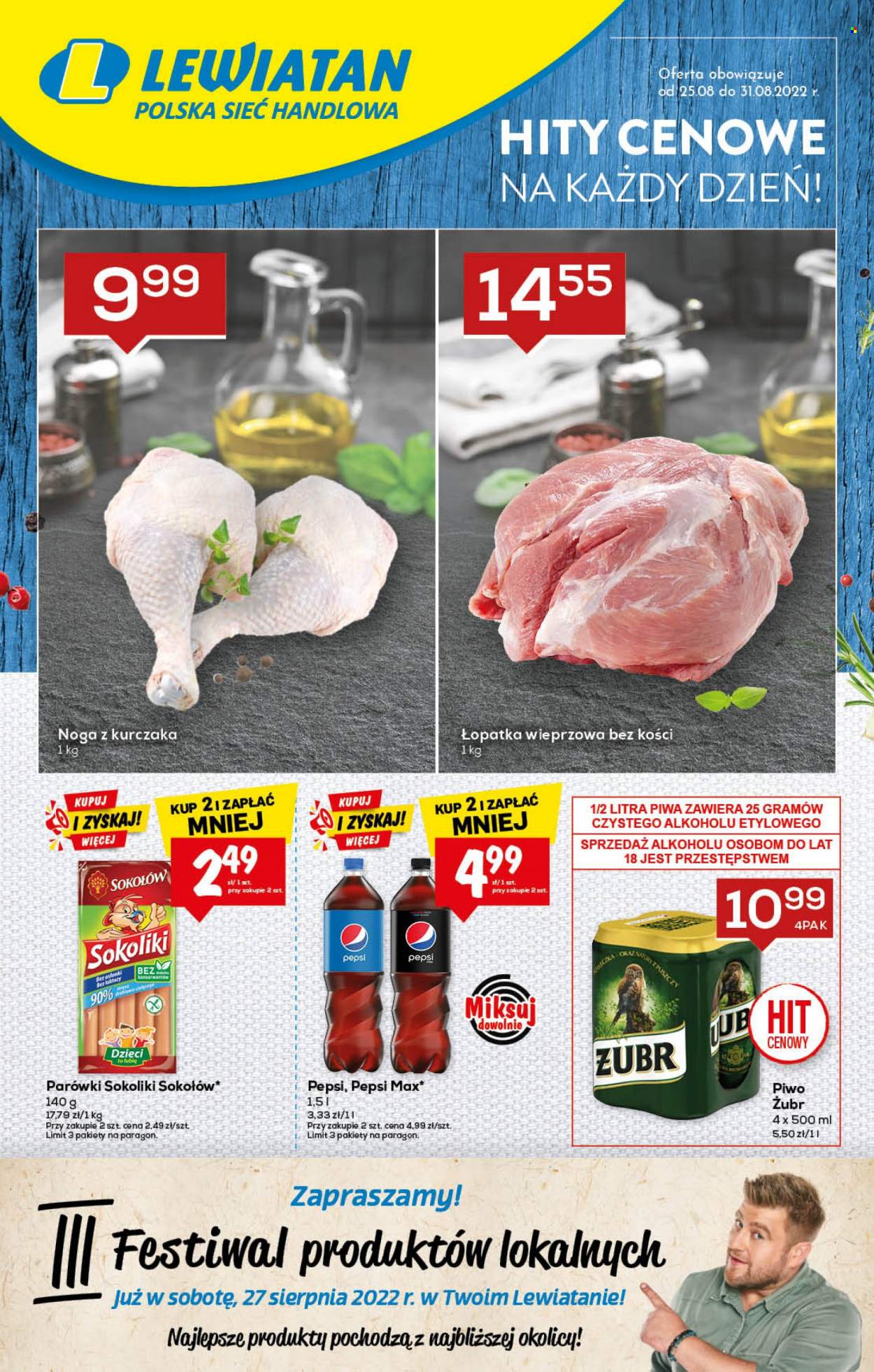 Gazetka Lewiatan - 25.08.2022 - 31.08.2022. Strona 1