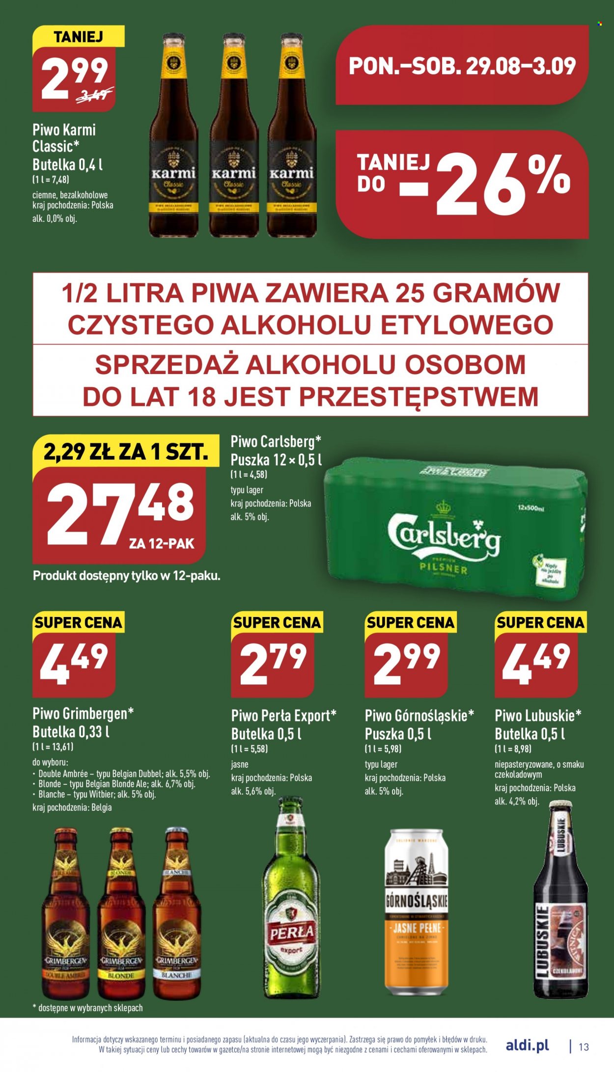 Gazetka ALDI - 29.08.2022 - 3.09.2022. Strona 13
