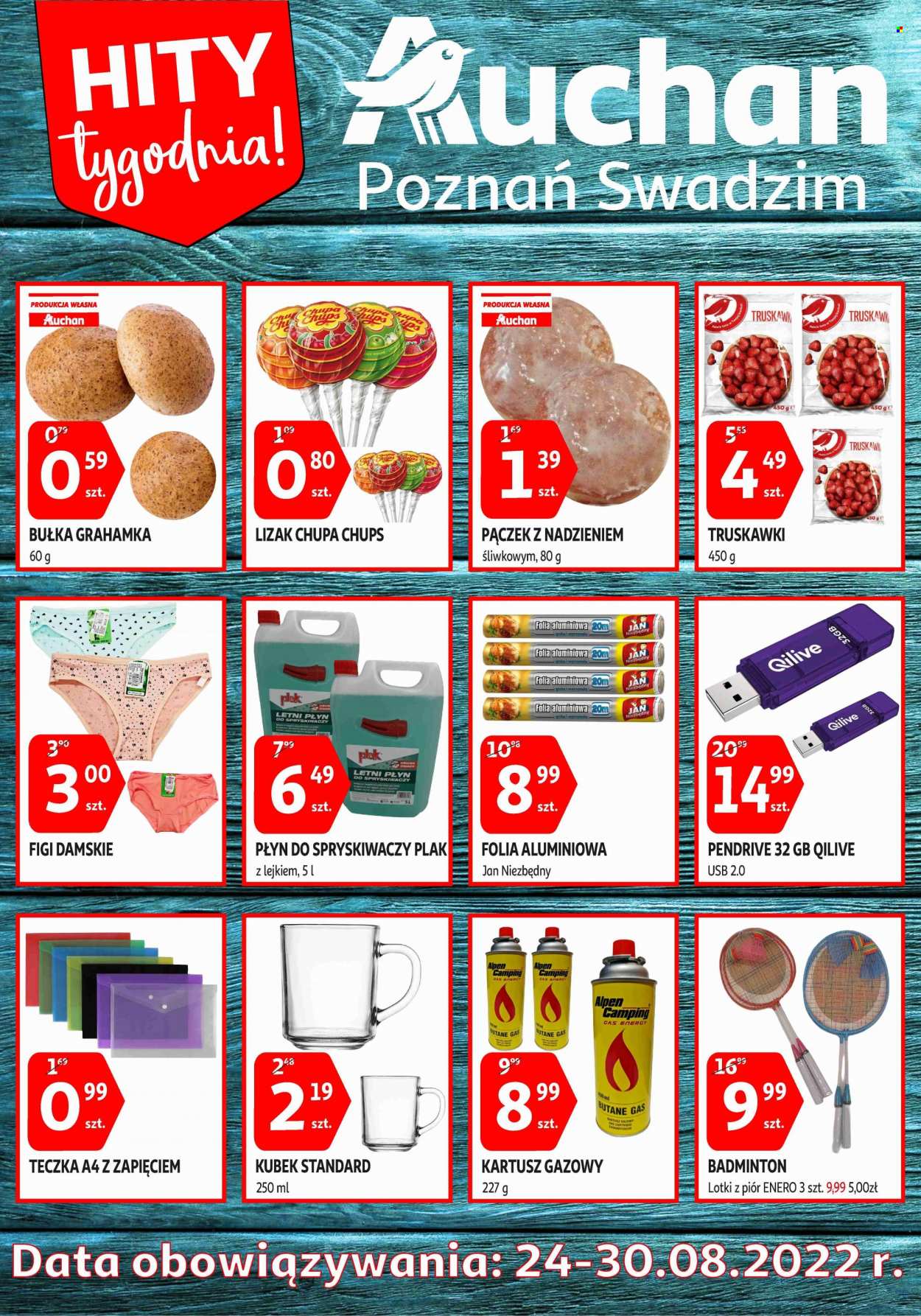 Gazetka Auchan - 24.08.2022 - 30.08.2022. Strona 1