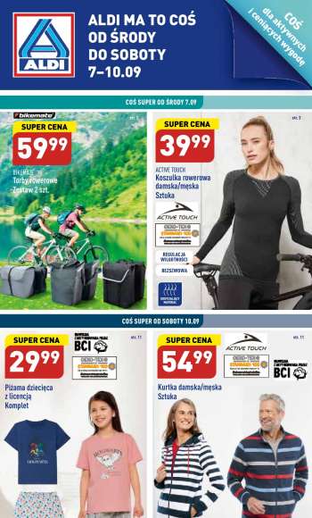 Gazetka ALDI - 7.09.2022 - 10.09.2022.