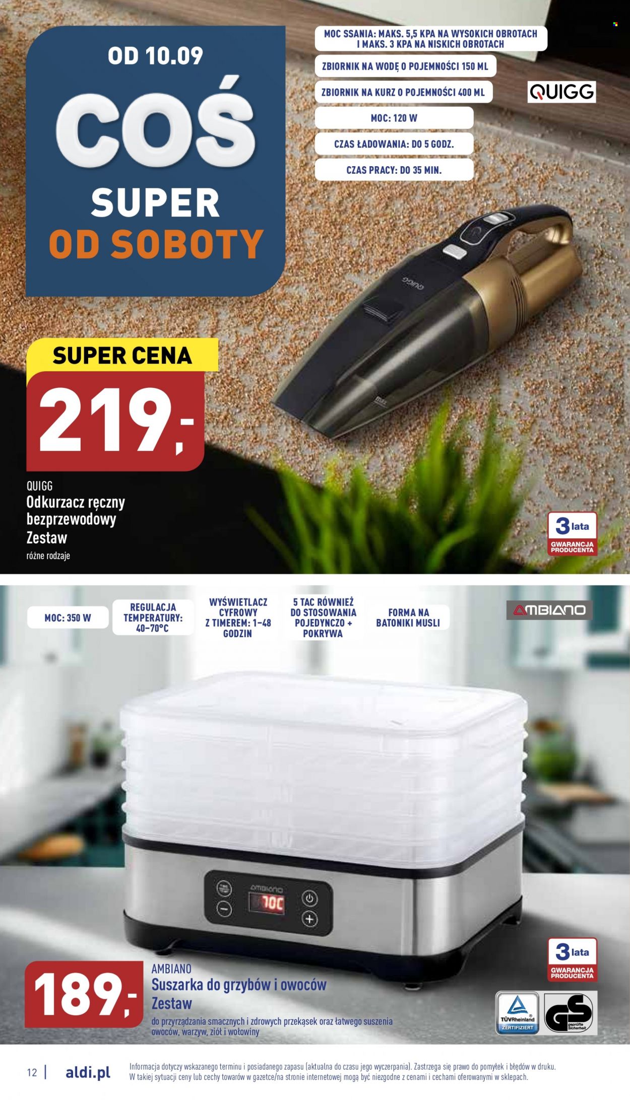 Gazetka ALDI - 7.09.2022 - 10.09.2022. Strona 12