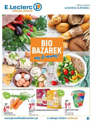 Gazetka E.Leclerc - 26.08.2022 - 11.09.2022.