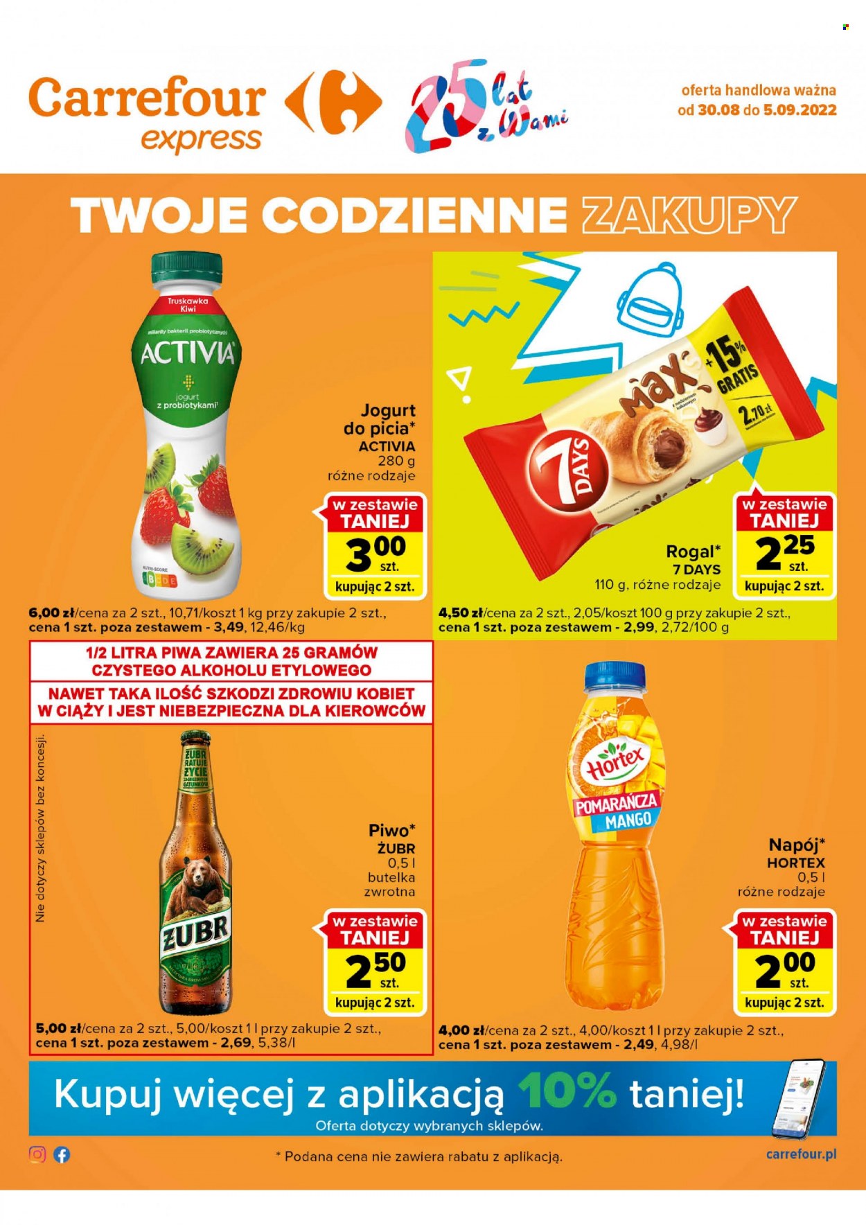 Gazetka Carrefour Express - 30.08.2022 - 5.09.2022. Strona 1