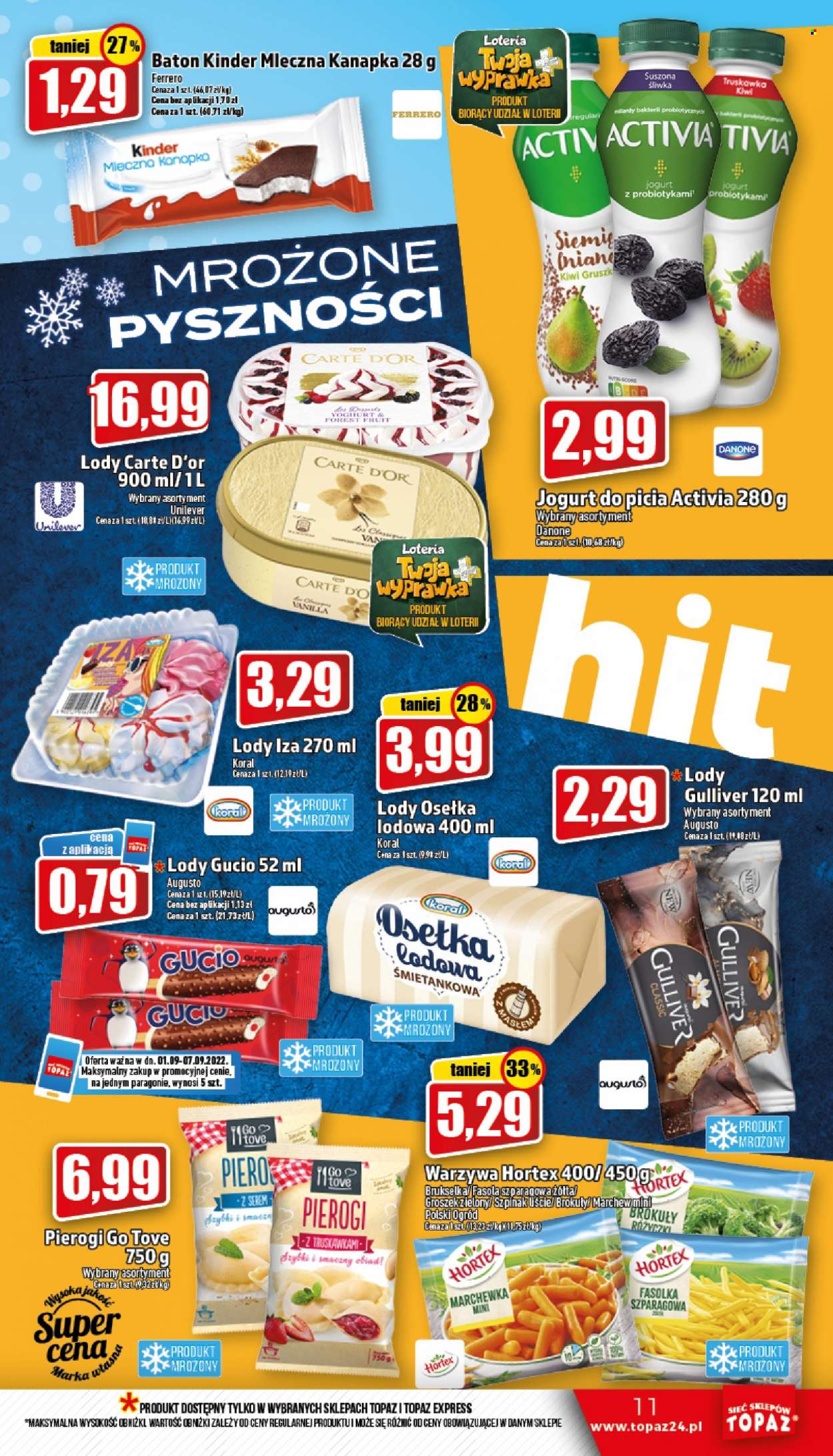 Gazetka Topaz - 1.09.2022 - 7.09.2022. Strona 11