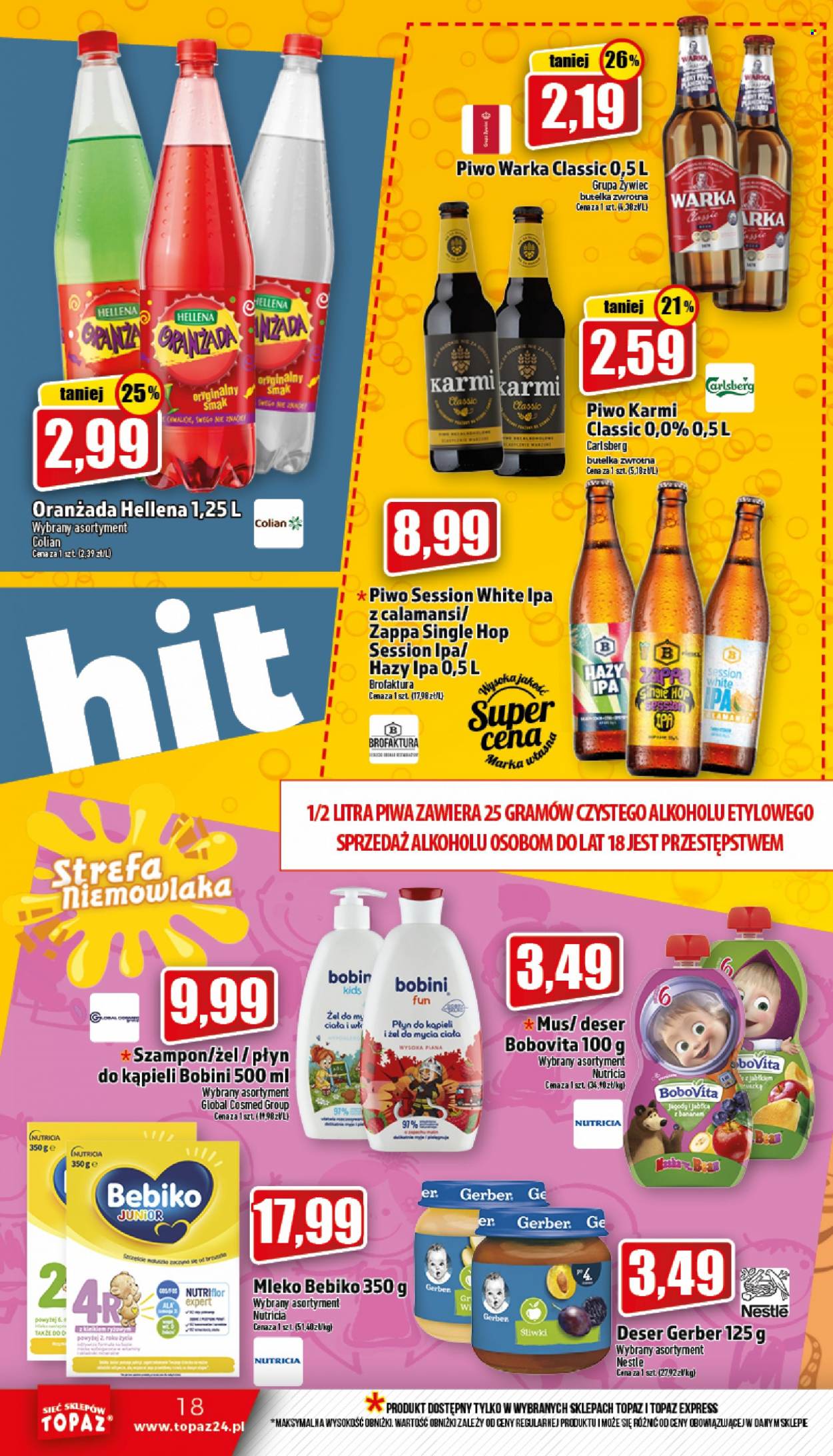Gazetka Topaz - 1.09.2022 - 7.09.2022. Strona 18