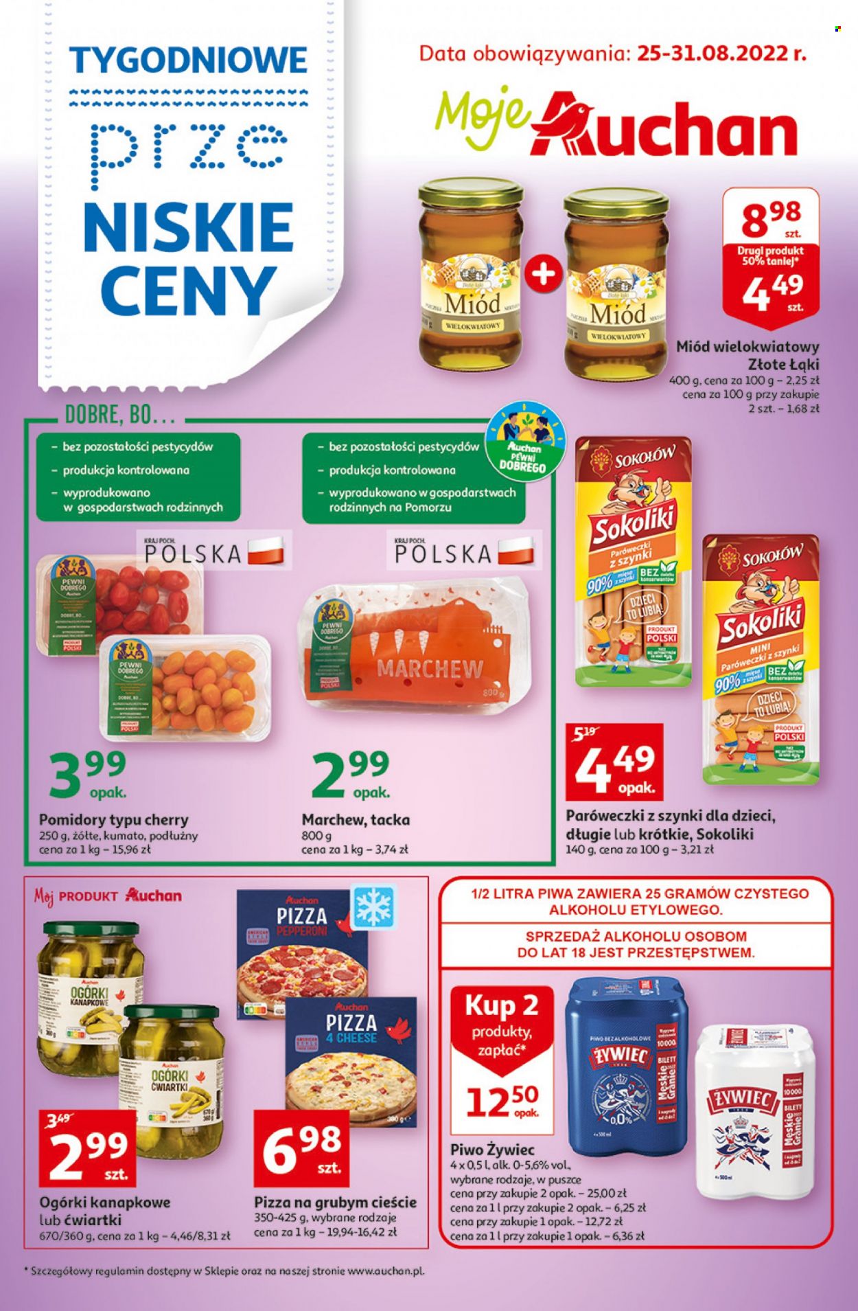 Gazetka Auchan - 25.08.2022 - 31.08.2022. Strona 1