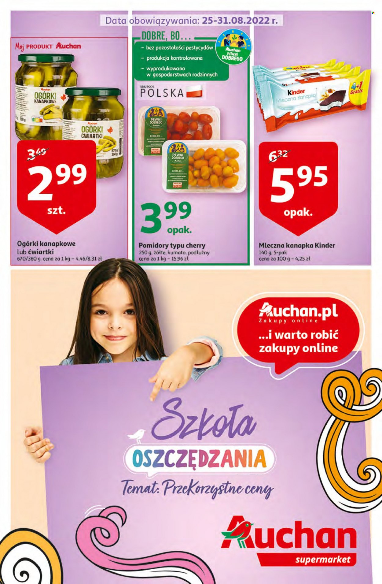 Gazetka Auchan - 25.08.2022 - 31.08.2022. Strona 1
