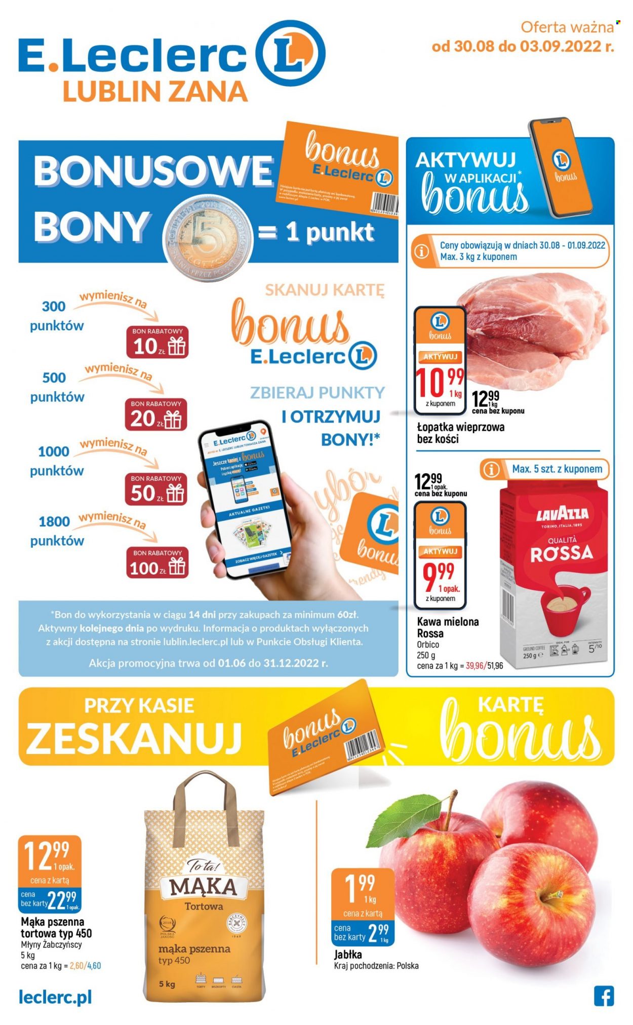 Gazetka E.Leclerc - 30.08.2022 - 3.09.2022. Strona 1