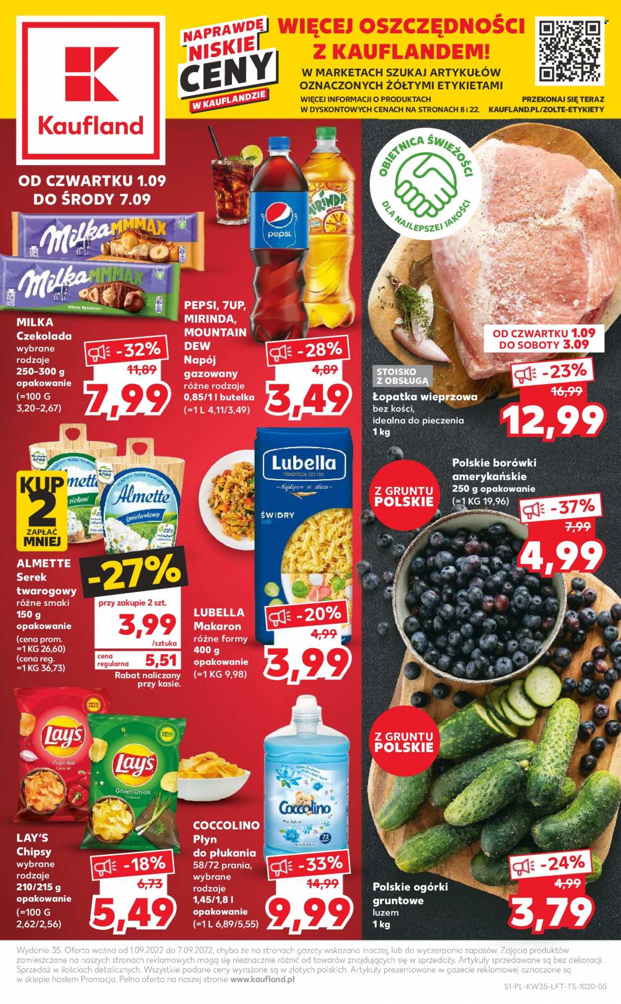 Gazetka Kaufland - 1.09.2022 - 7.09.2022. Strona 1