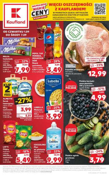 Gazetka Kaufland - 1.09.2022 - 7.09.2022.