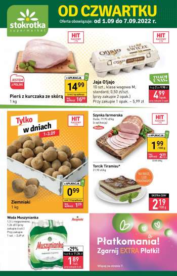 Gazetka Stokrotka Supermarket - 1.09.2022 - 7.09.2022.