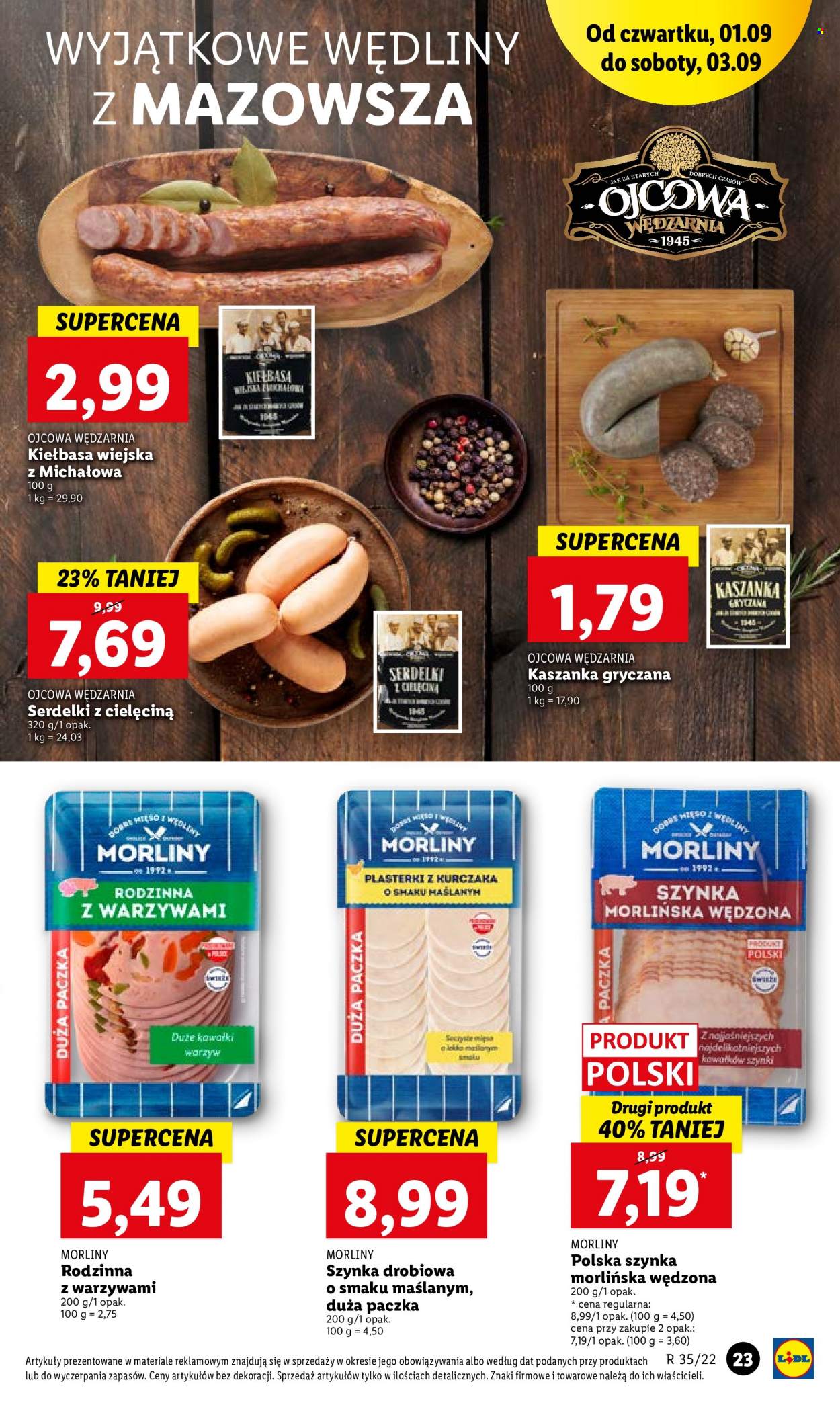 Gazetka Lidl - 1.09.2022 - 3.09.2022. Strona 23