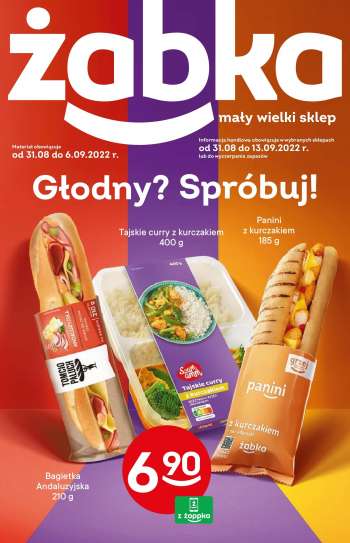 Gazetka Żabka - 31.08.2022 - 13.09.2022.