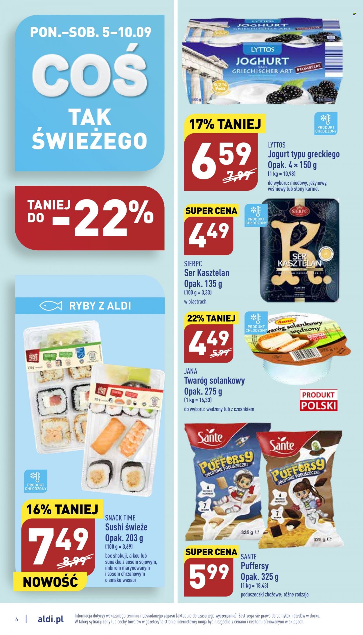 Gazetka ALDI - 5.09.2022 - 10.09.2022. Strona 6