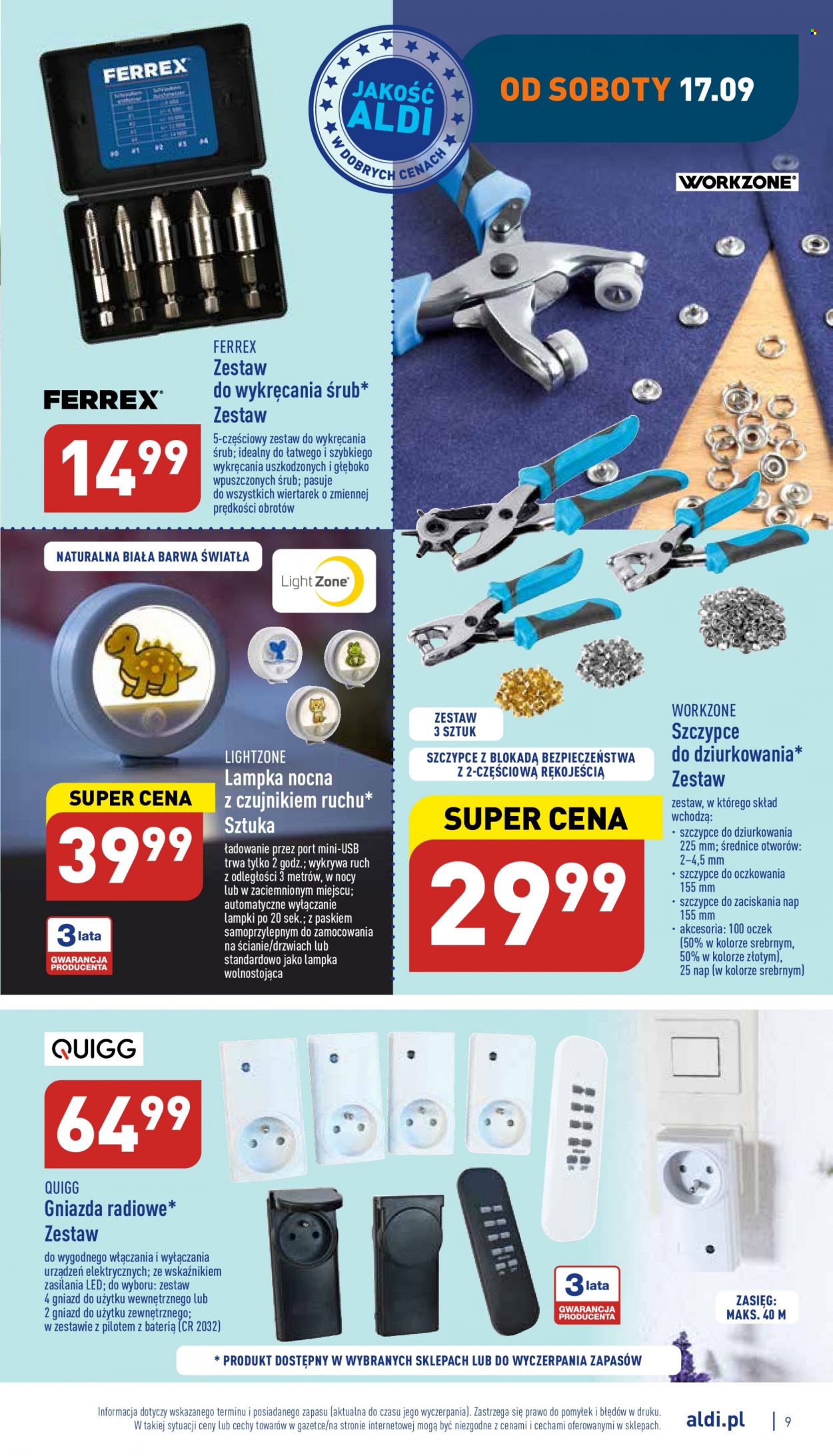 Gazetka ALDI - 14.09.2022 - 17.09.2022. Strona 9