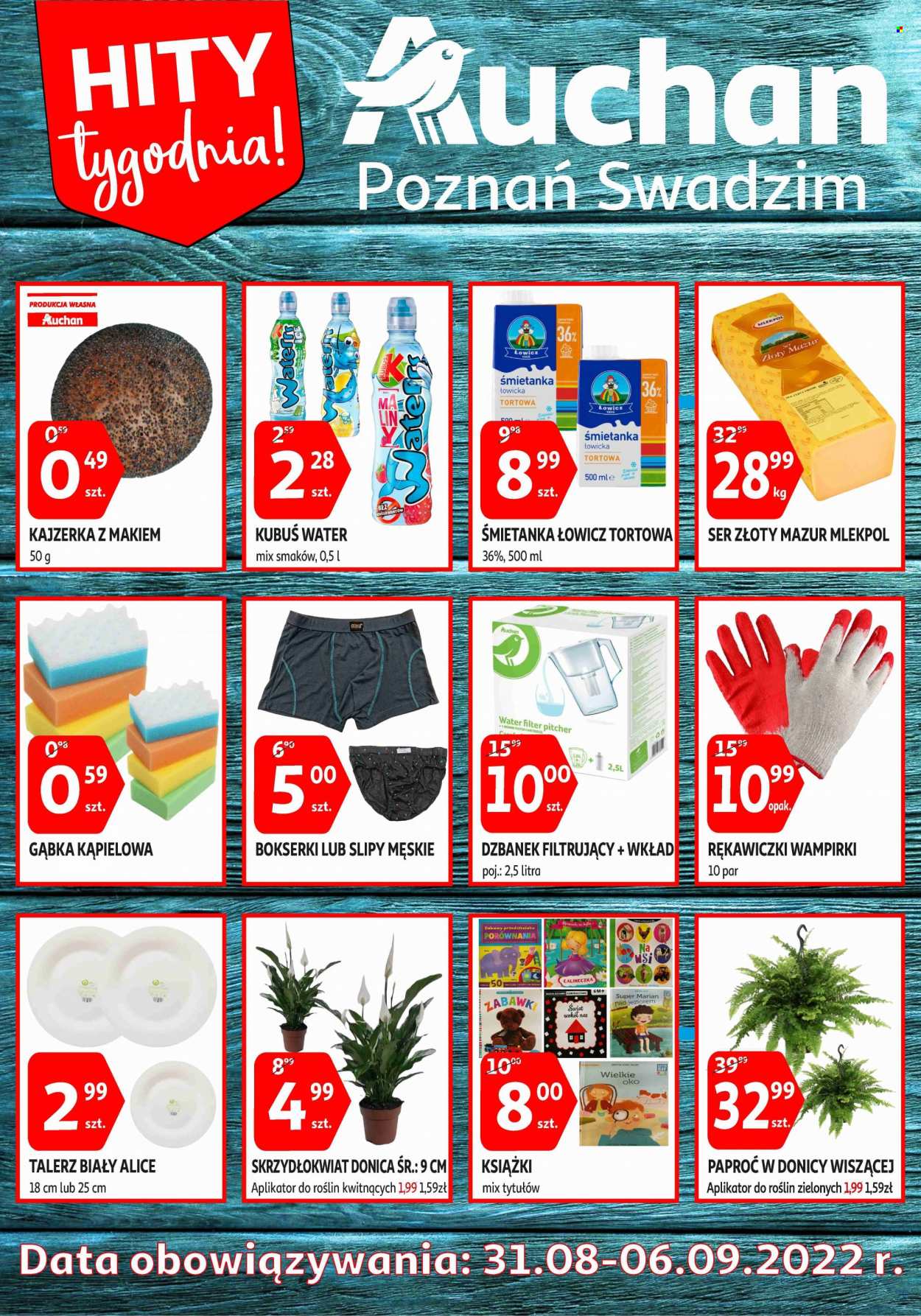 Gazetka Auchan - 31.08.2022 - 6.09.2022. Strona 1