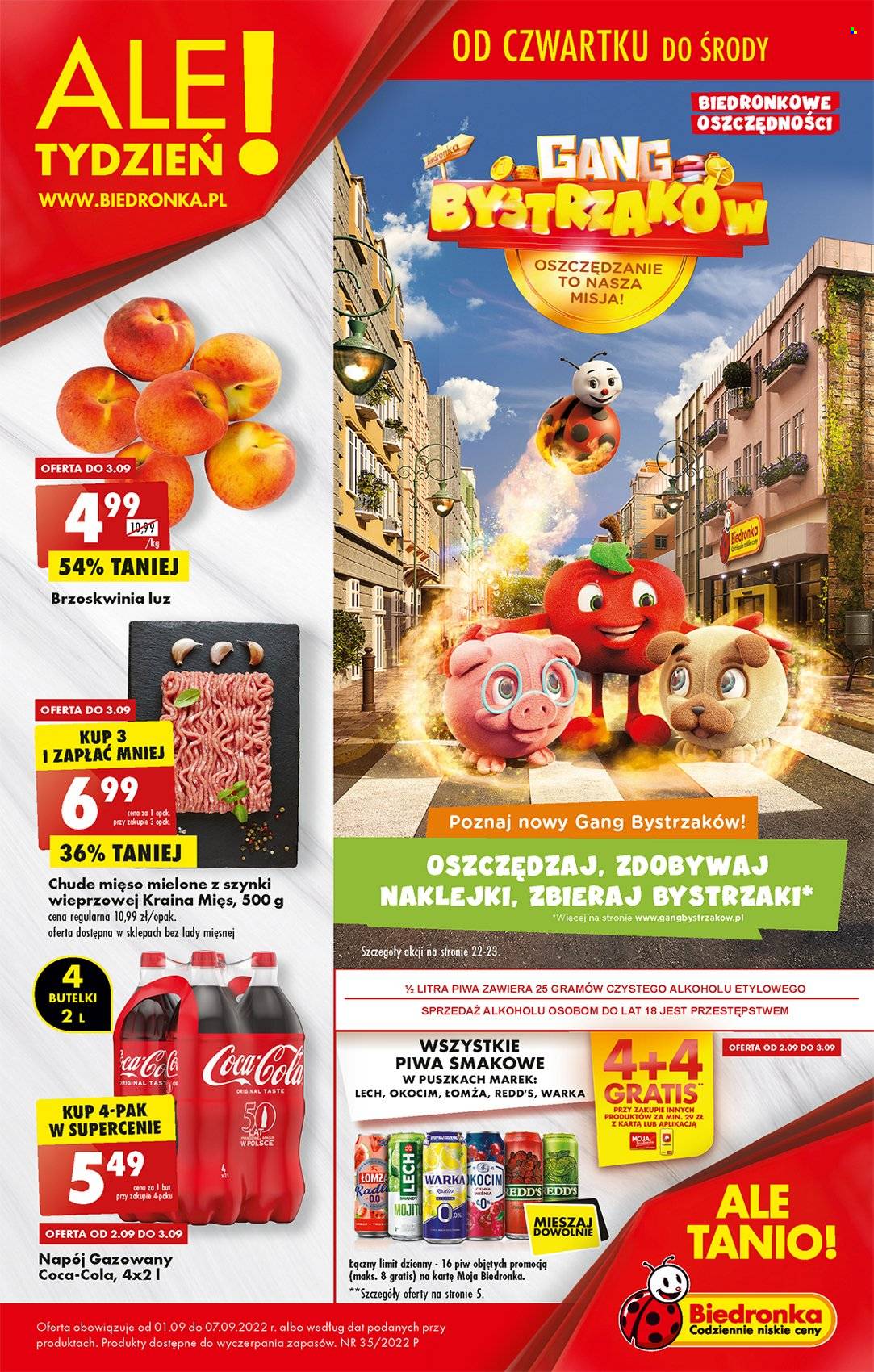 Gazetka Biedronka - 1.09.2022 - 7.09.2022. Strona 1