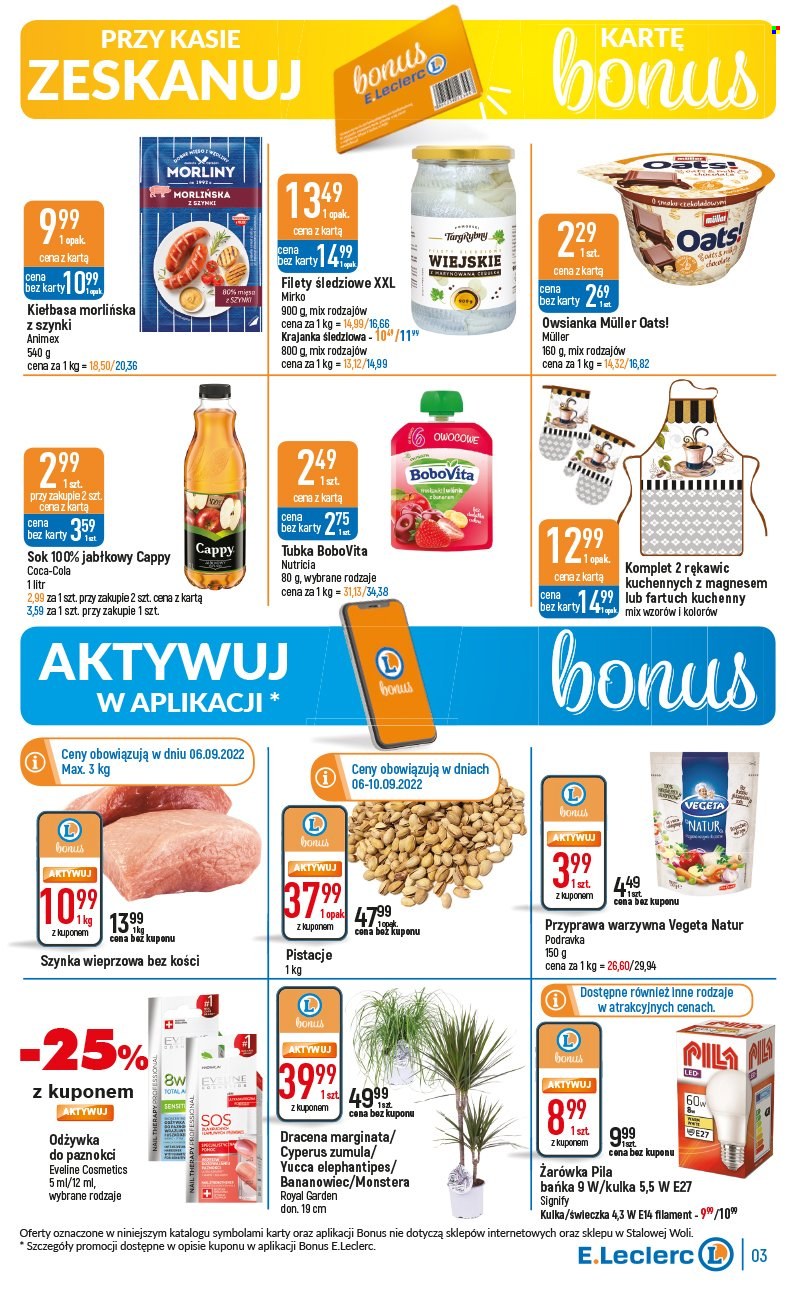 Gazetka E.Leclerc - 6.09.2022 - 17.09.2022. Strona 3