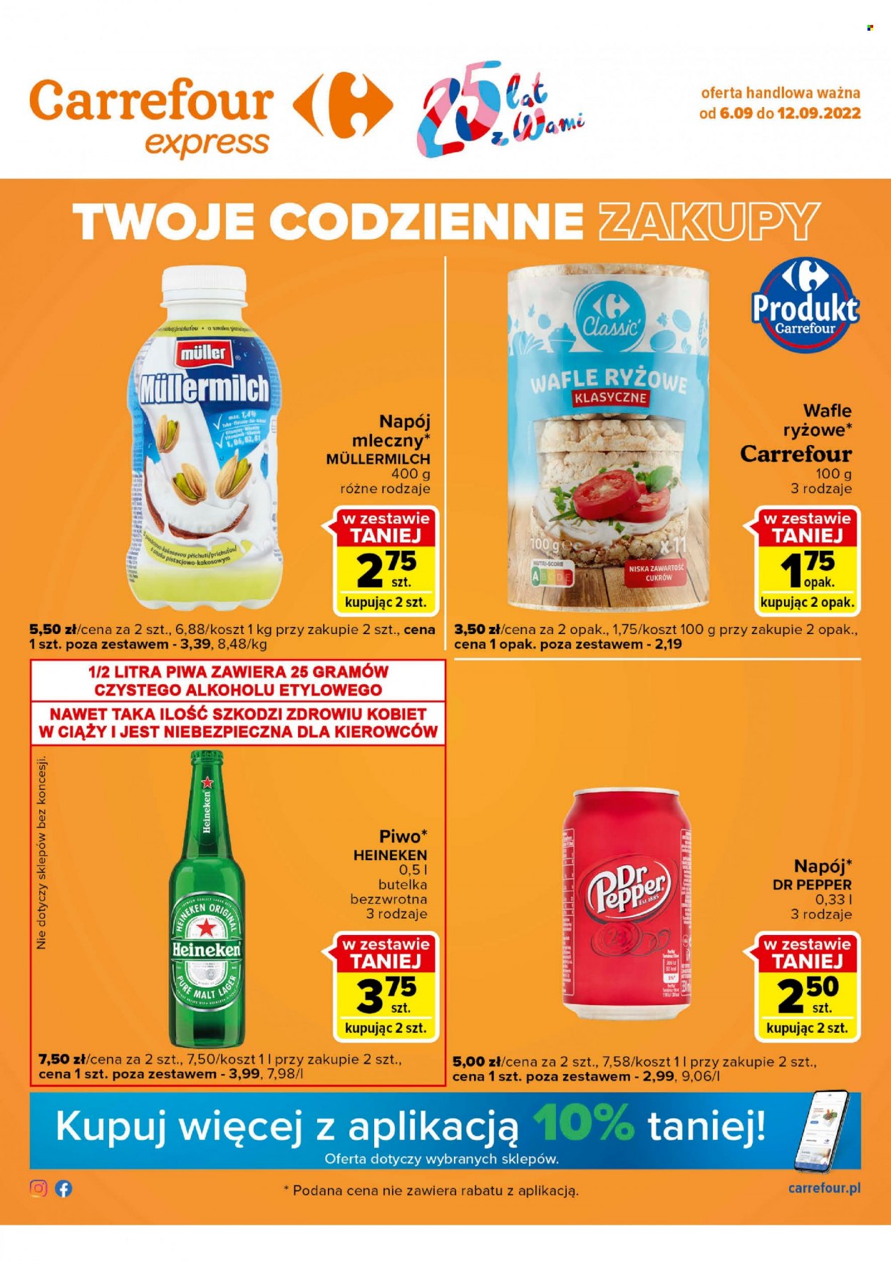 Gazetka Carrefour Express - 6.09.2022 - 12.09.2022. Strona 1