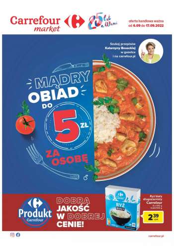 Gazetka Carrefour Market - 6.09.2022 - 17.09.2022.