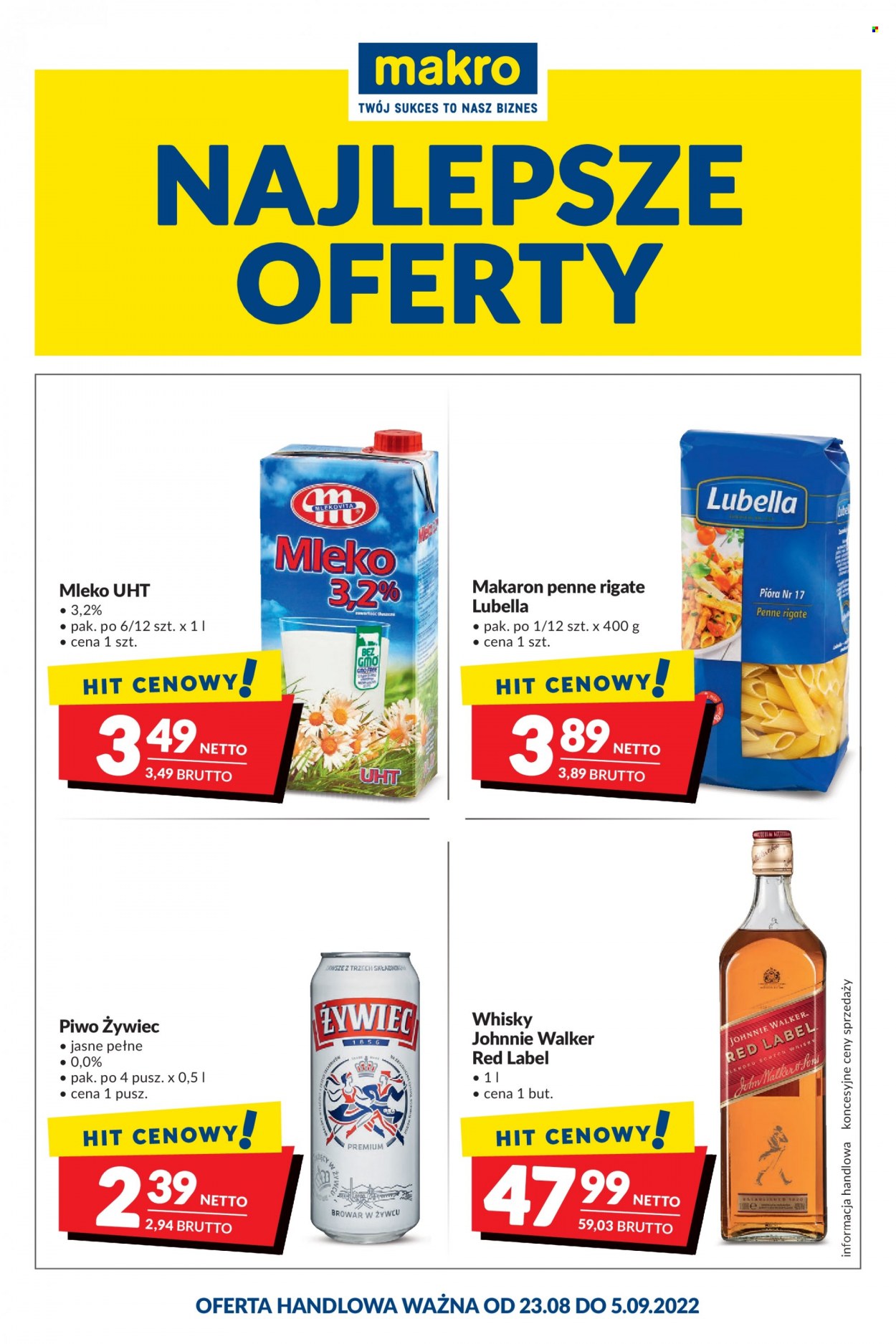 Gazetka Makro - 23.08.2022 - 5.09.2022. Strona 1