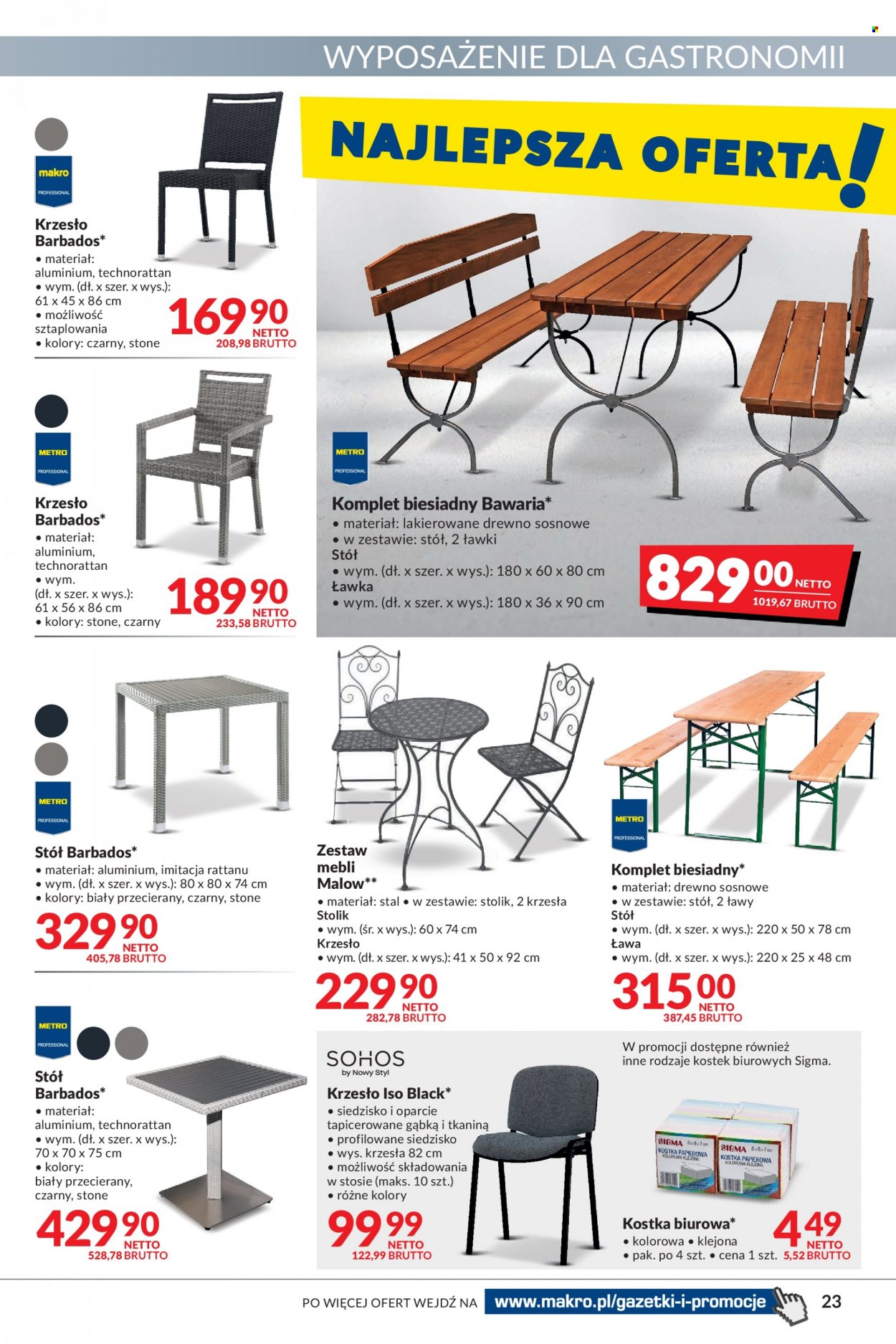 Gazetka Makro - 6.09.2022 - 19.09.2022. Strona 23