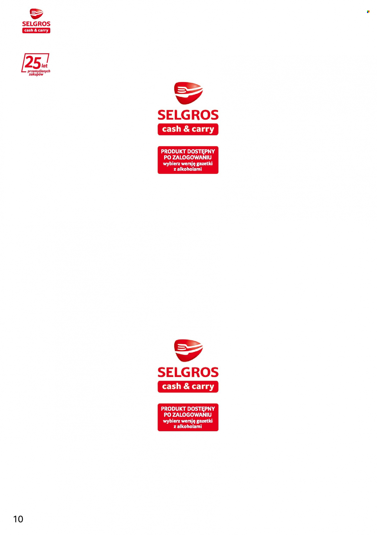 Gazetka Selgros - 8.09.2022 - 21.09.2022. Strona 10