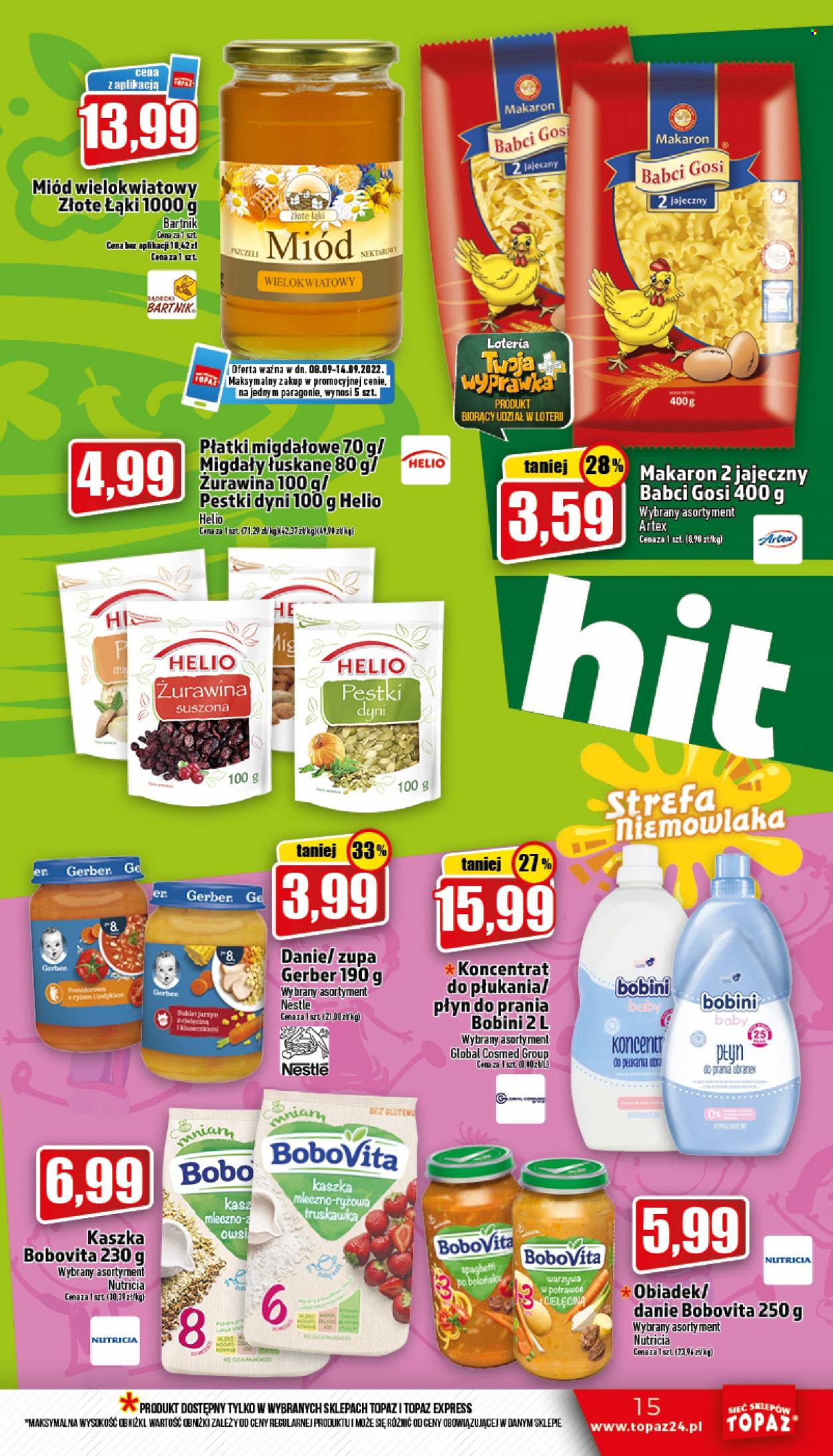 Gazetka Topaz - 8.09.2022 - 14.09.2022. Strona 15