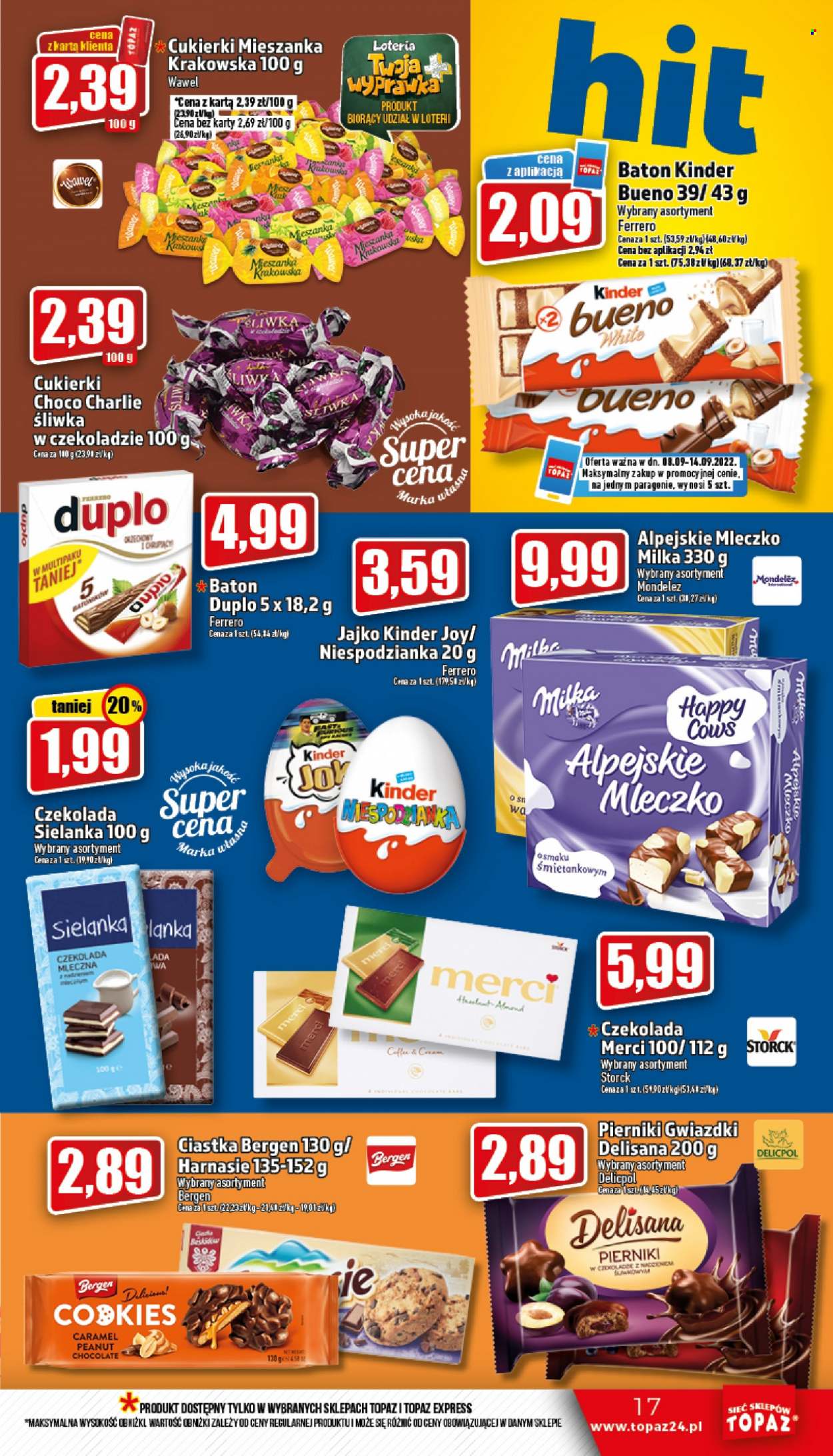 Gazetka Topaz - 8.09.2022 - 14.09.2022. Strona 17