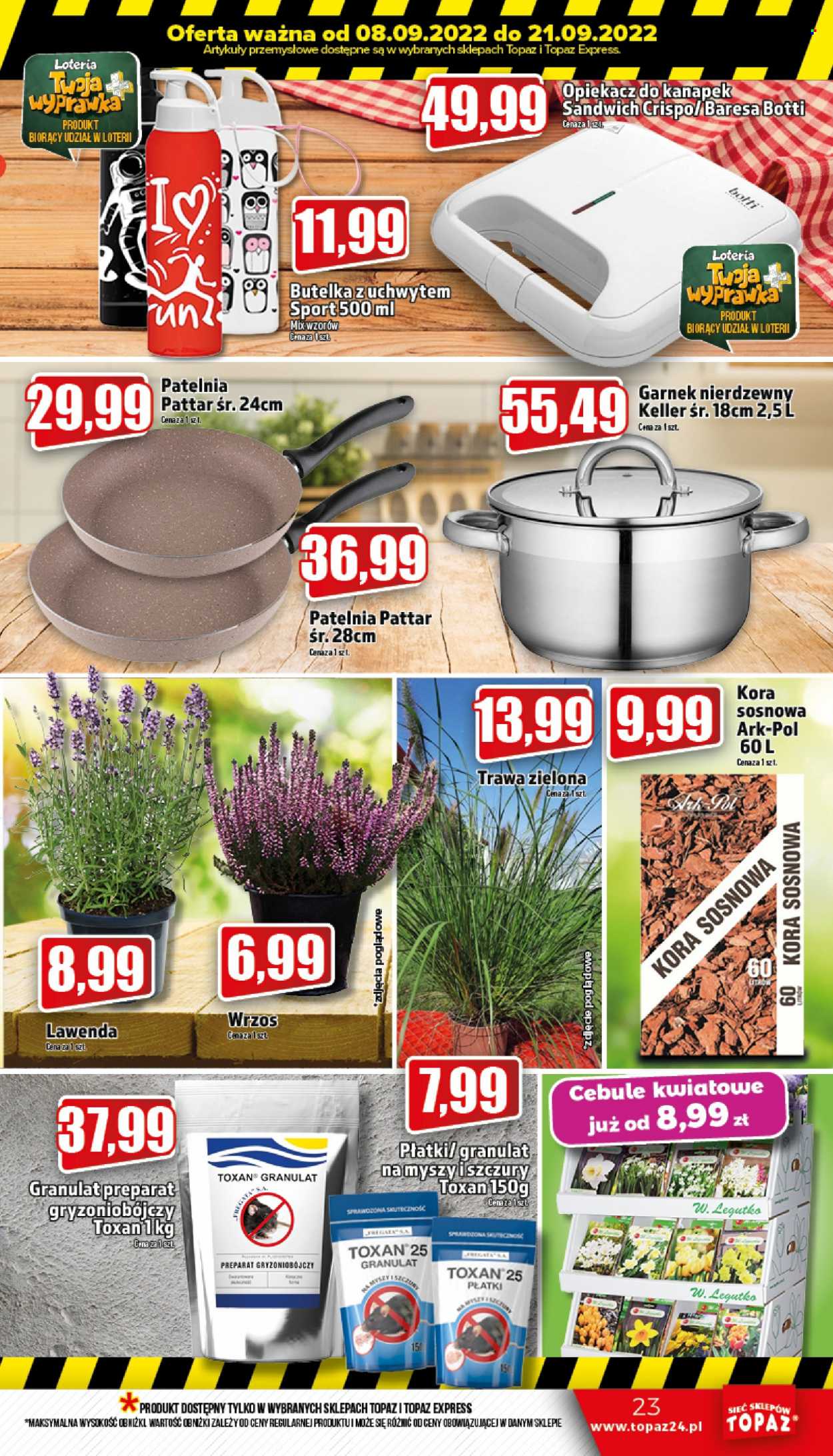 Gazetka Topaz - 8.09.2022 - 14.09.2022. Strona 23