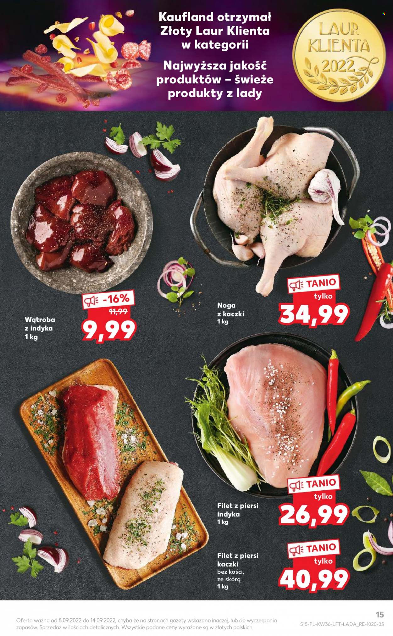 Gazetka Kaufland - 8.09.2022 - 14.09.2022. Strona 15