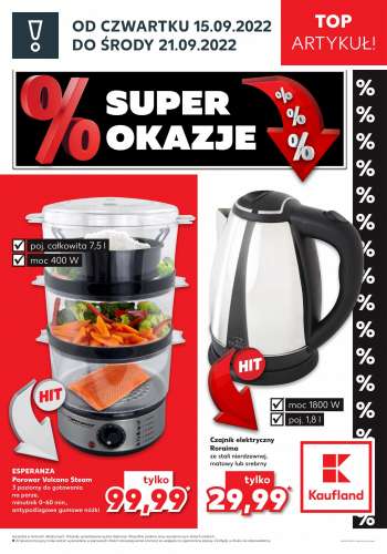 Gazetka Kaufland - 15.09.2022 - 21.09.2022.