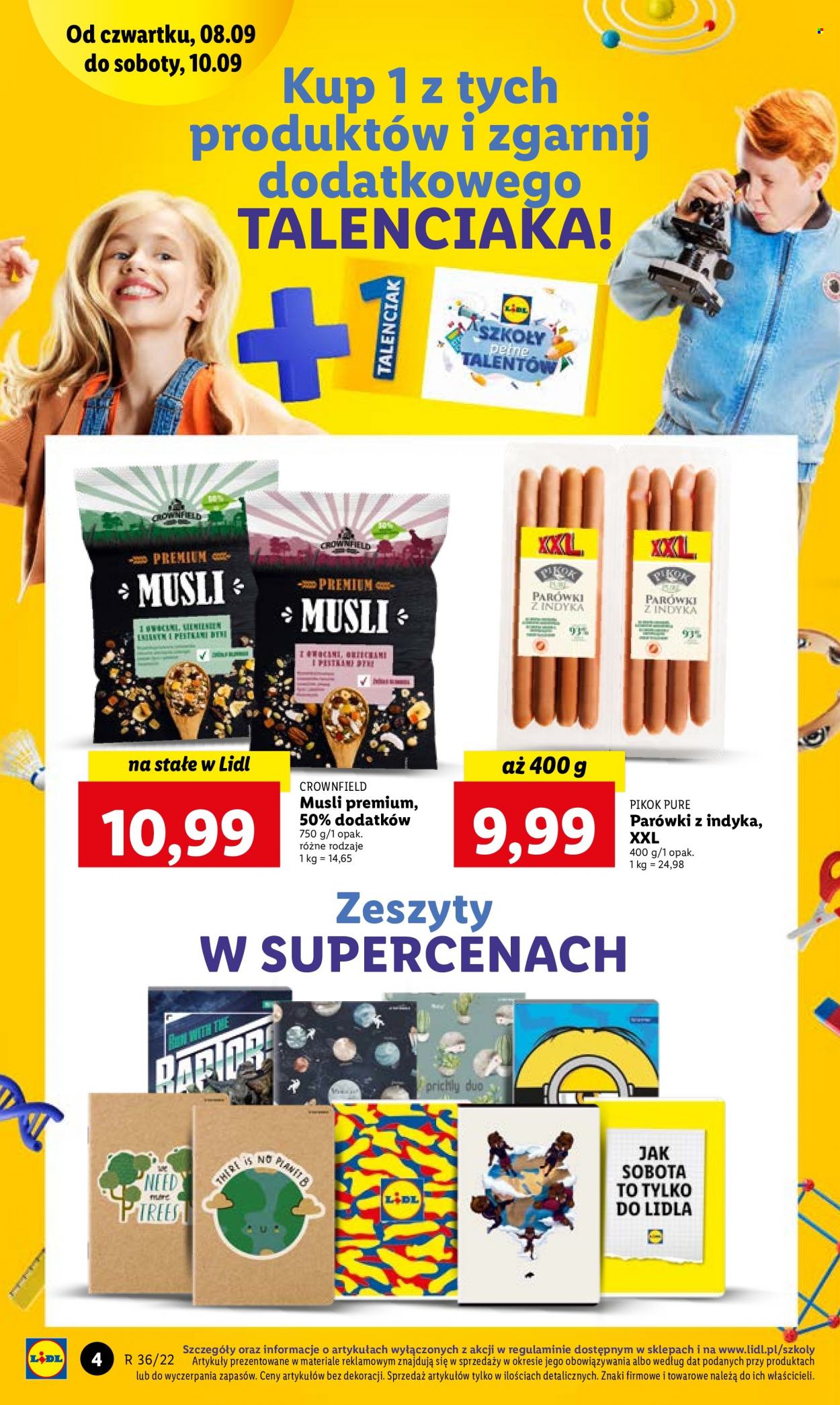 Gazetka Lidl - 8.09.2022 - 10.09.2022. Strona 4