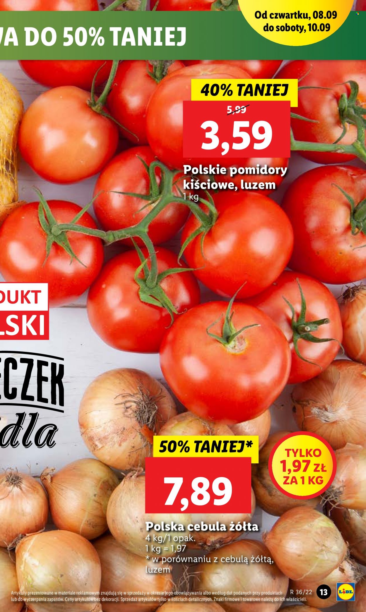 Gazetka Lidl - 8.09.2022 - 10.09.2022. Strona 13