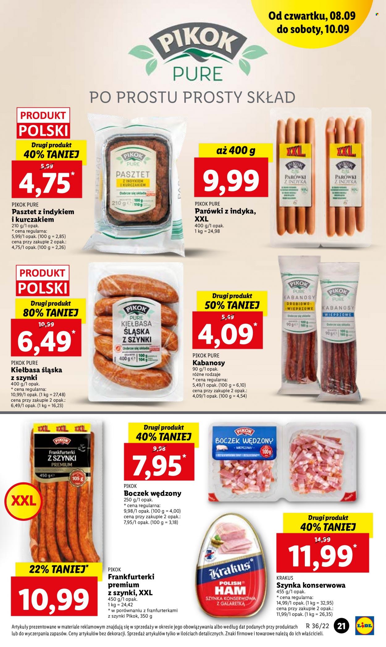 Gazetka Lidl - 8.09.2022 - 10.09.2022. Strona 21