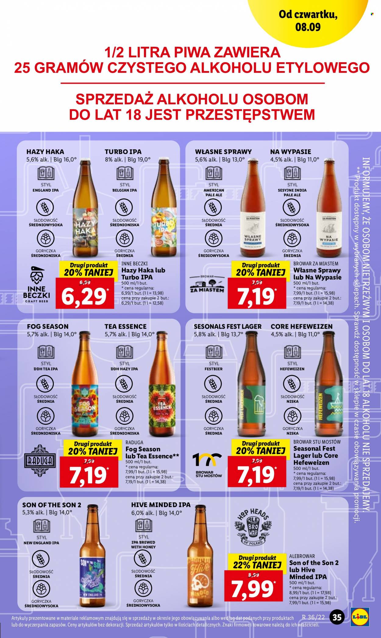 Gazetka Lidl - 8.09.2022 - 10.09.2022. Strona 35